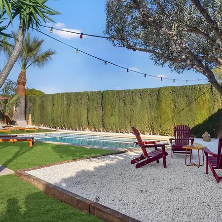 Elia, Cinema, Gym, Kidsroom, Pool & Bbq Villa La Eliana